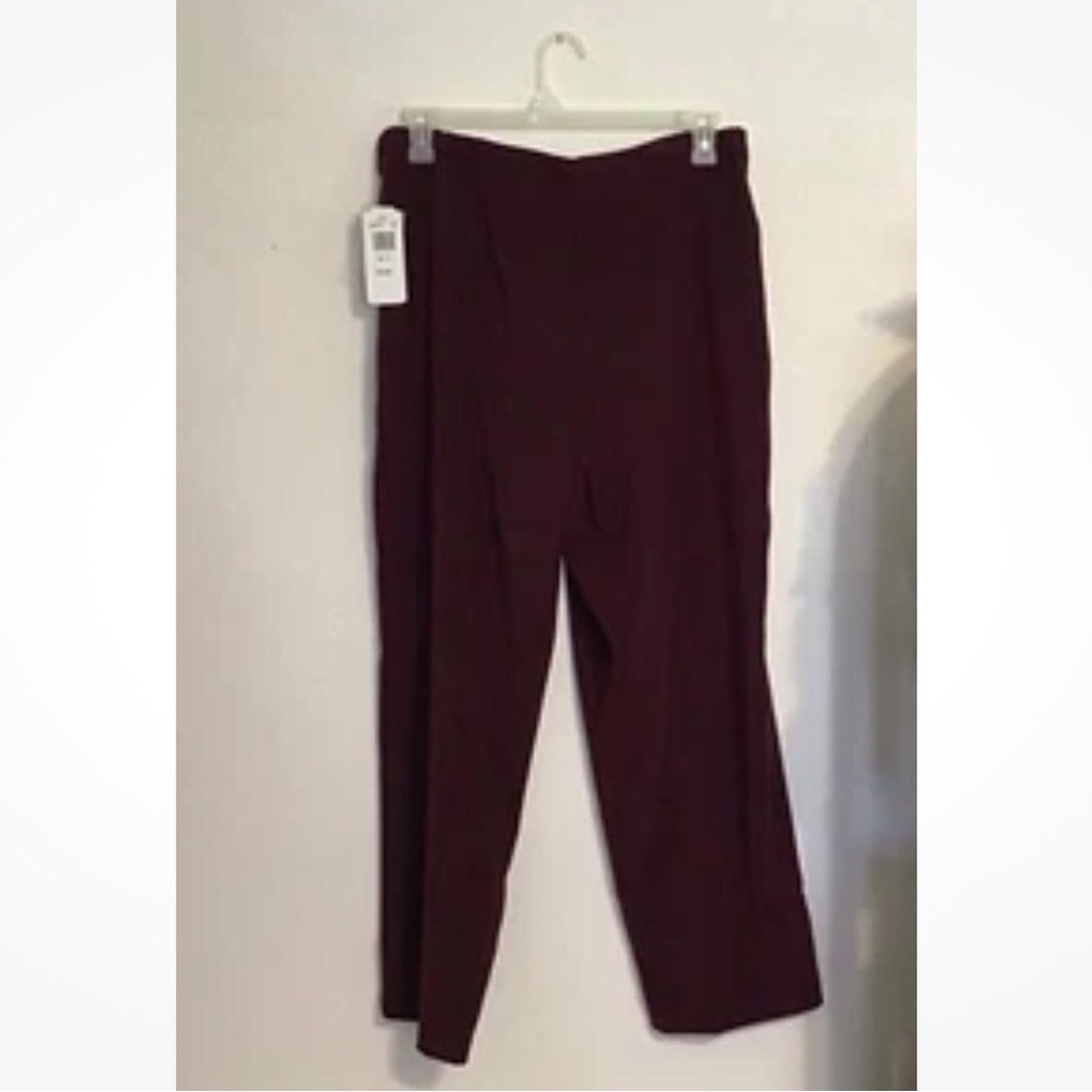 Notations women’s burgundy pants. Size 1X - Picture 5 of 9